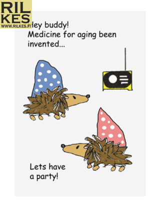 Tiny hedgehog e-cards