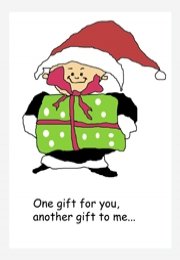 ZE20. Gift elf ecard