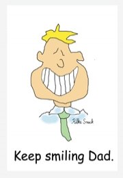 ZE28. Smiling dad ecard